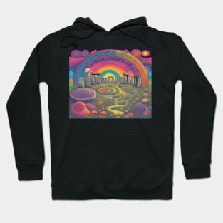 Stonehenge Mushroom Dream Hoodie